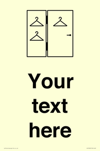 Custom information:  Large Changing room